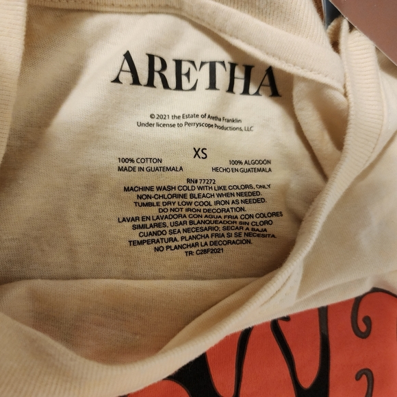 Aretha Franklin T-shirt Fri Sat Sun March 6, 7, 8 recording live - Picture 3 of 9